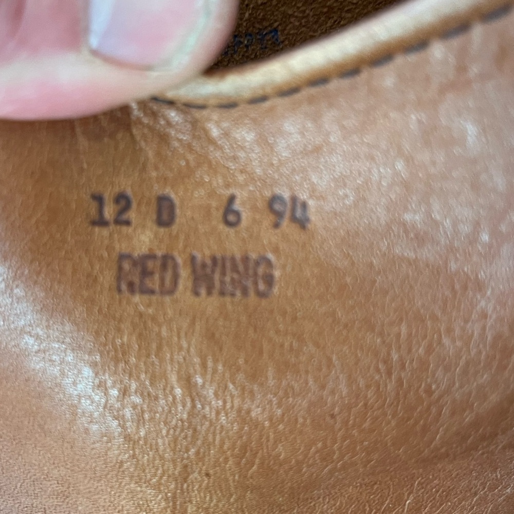 Vintage 1990s Red Wing 1117 Pecos Soft Toe Boots 12D‎ - Picture 9 of 9